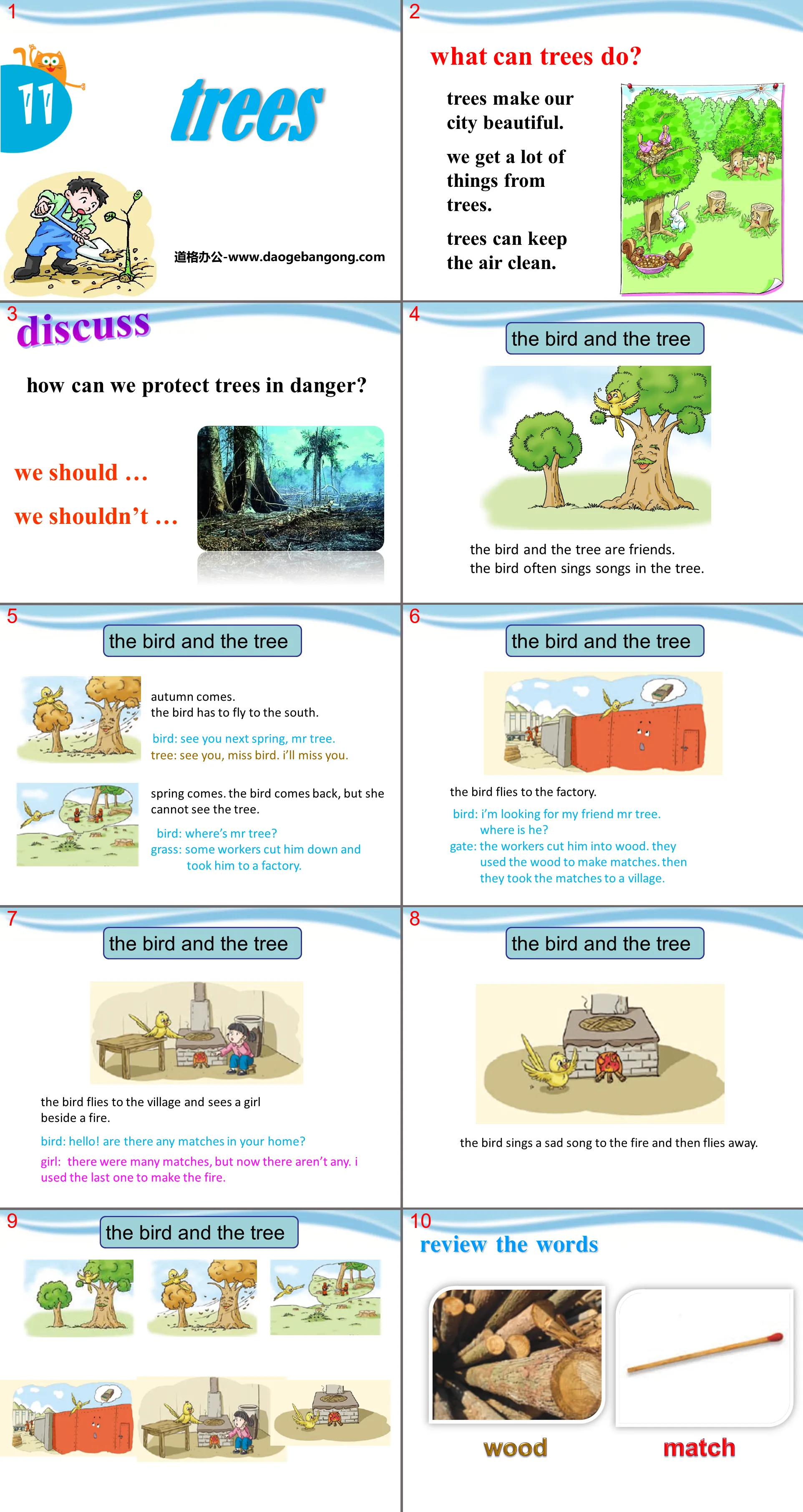 《Trees》PPT Courseware