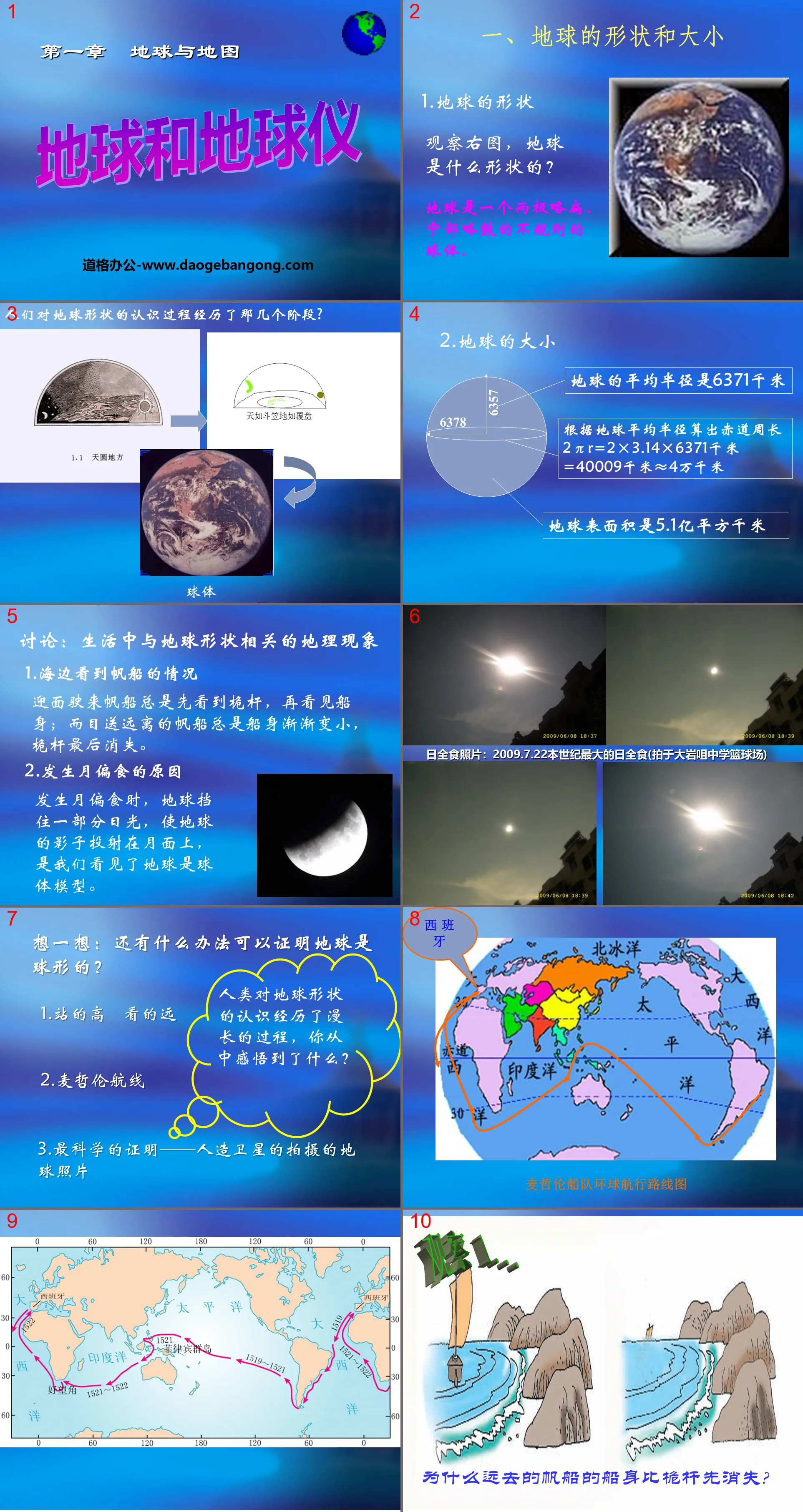 《地球和地球仪》地球和地图PPT课件6
