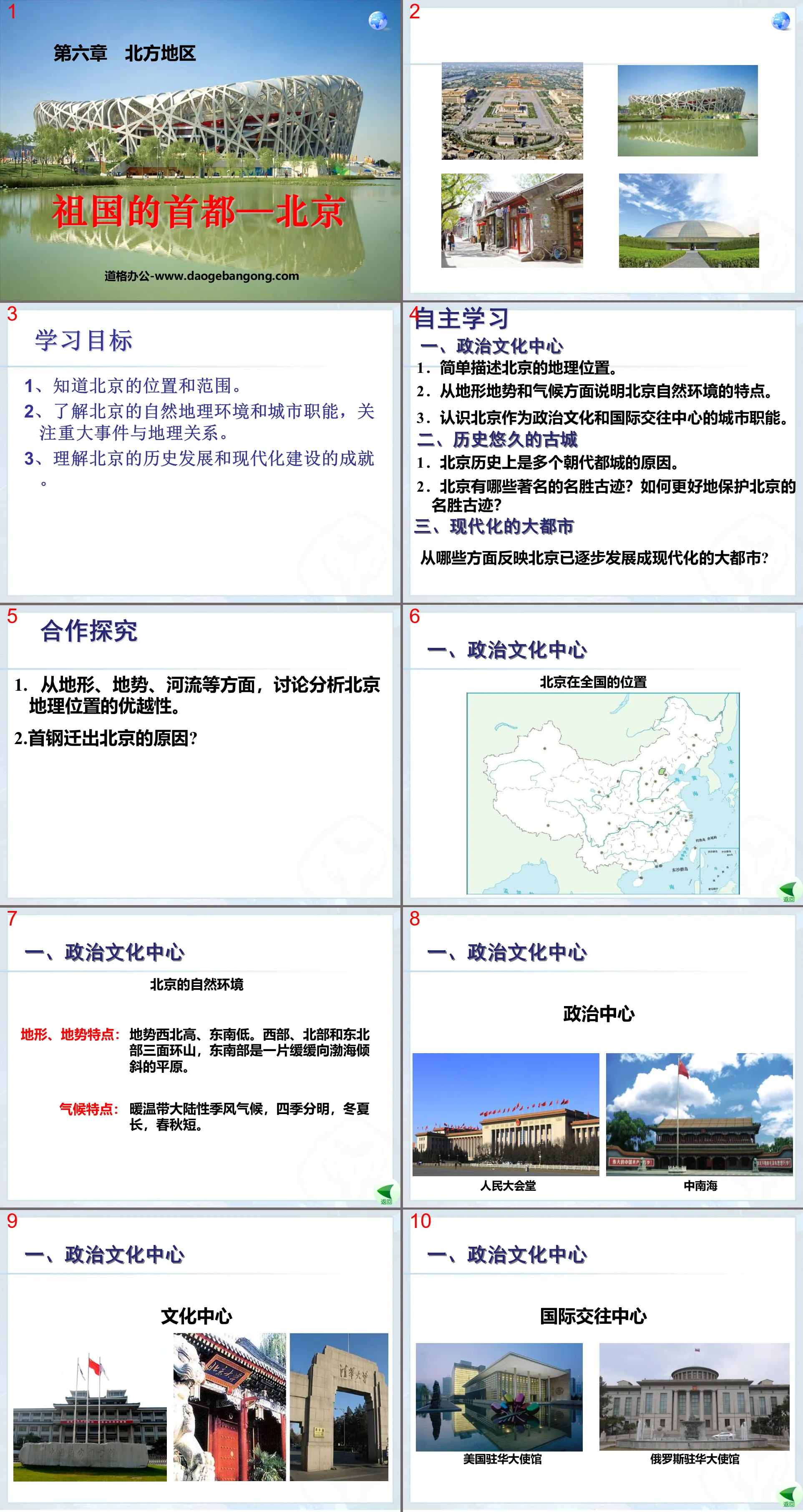 《祖國的首都-北京》北方地區PPT課件3