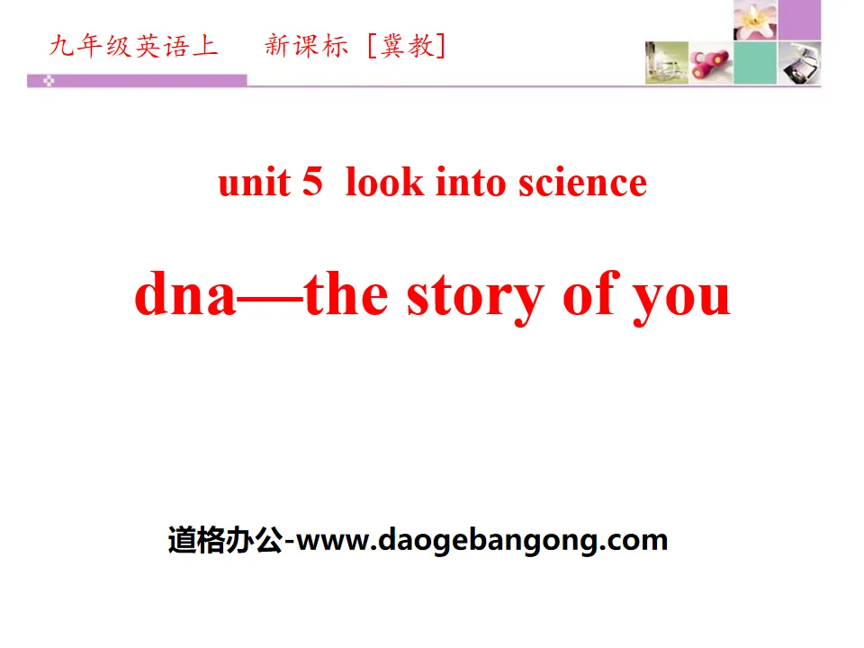 《DNA-The Story of You》Look into Science! PPT下载
