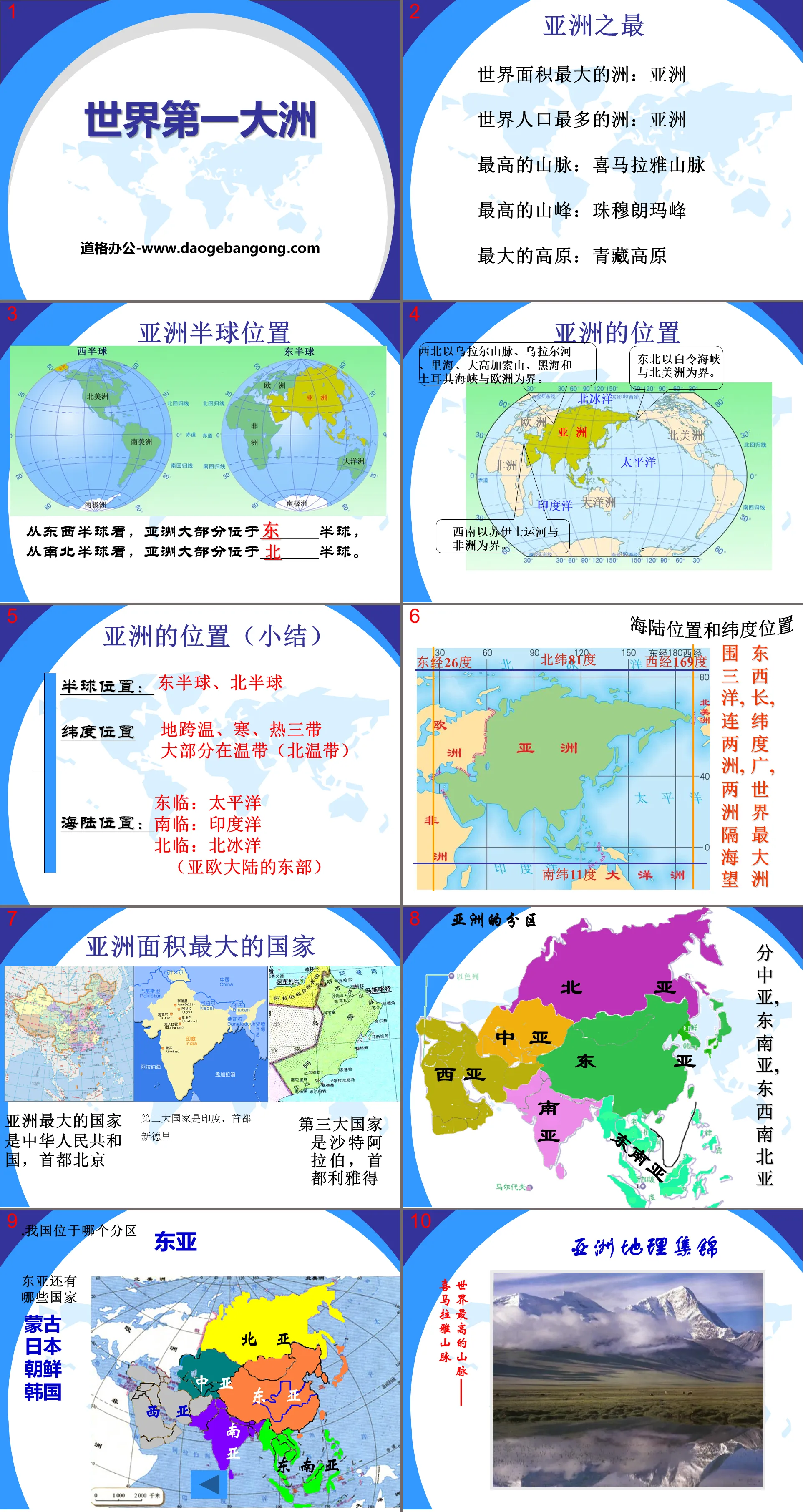 "The World's First Continent" PPT download