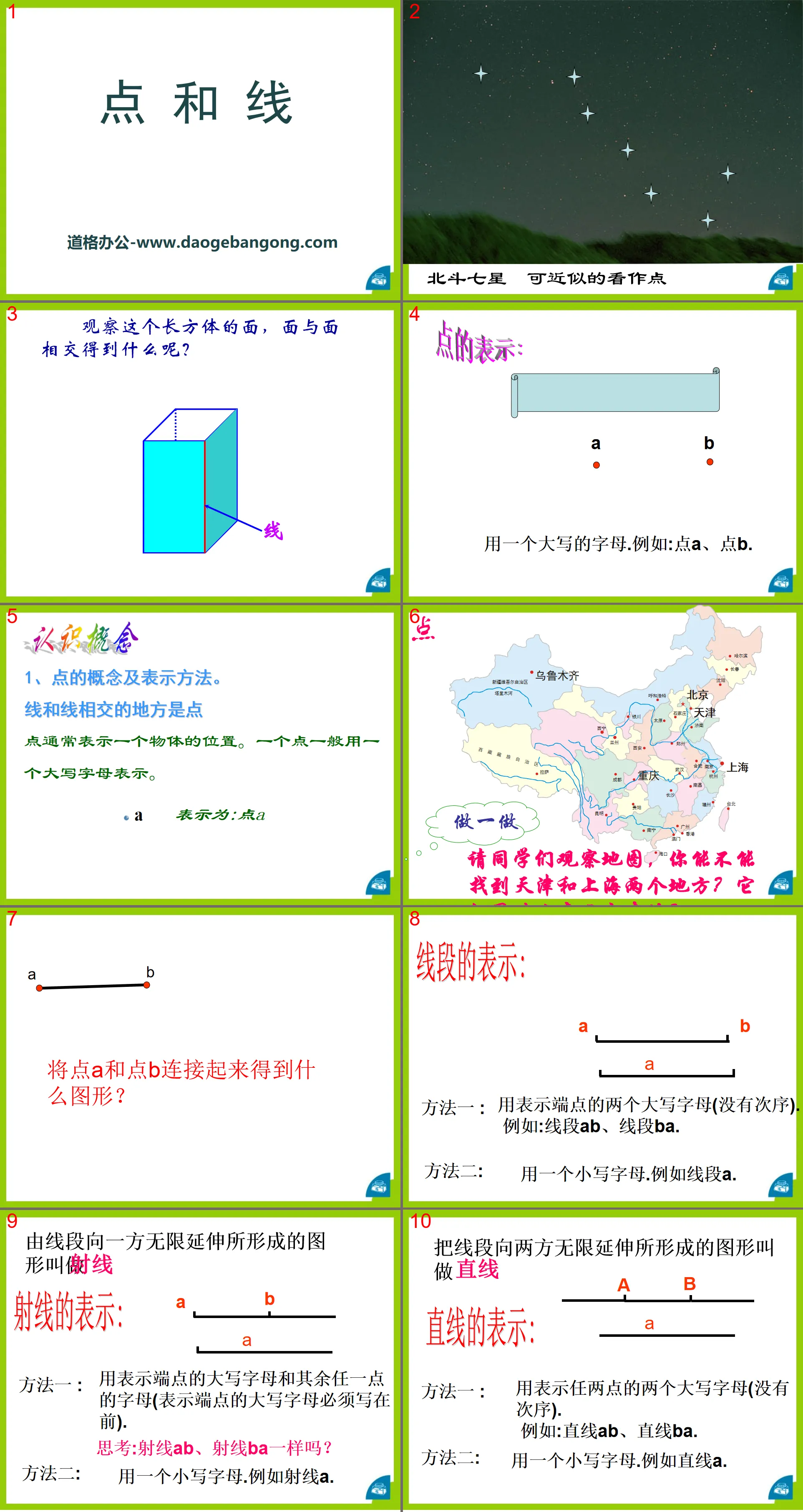 《点和线》PPT课件
