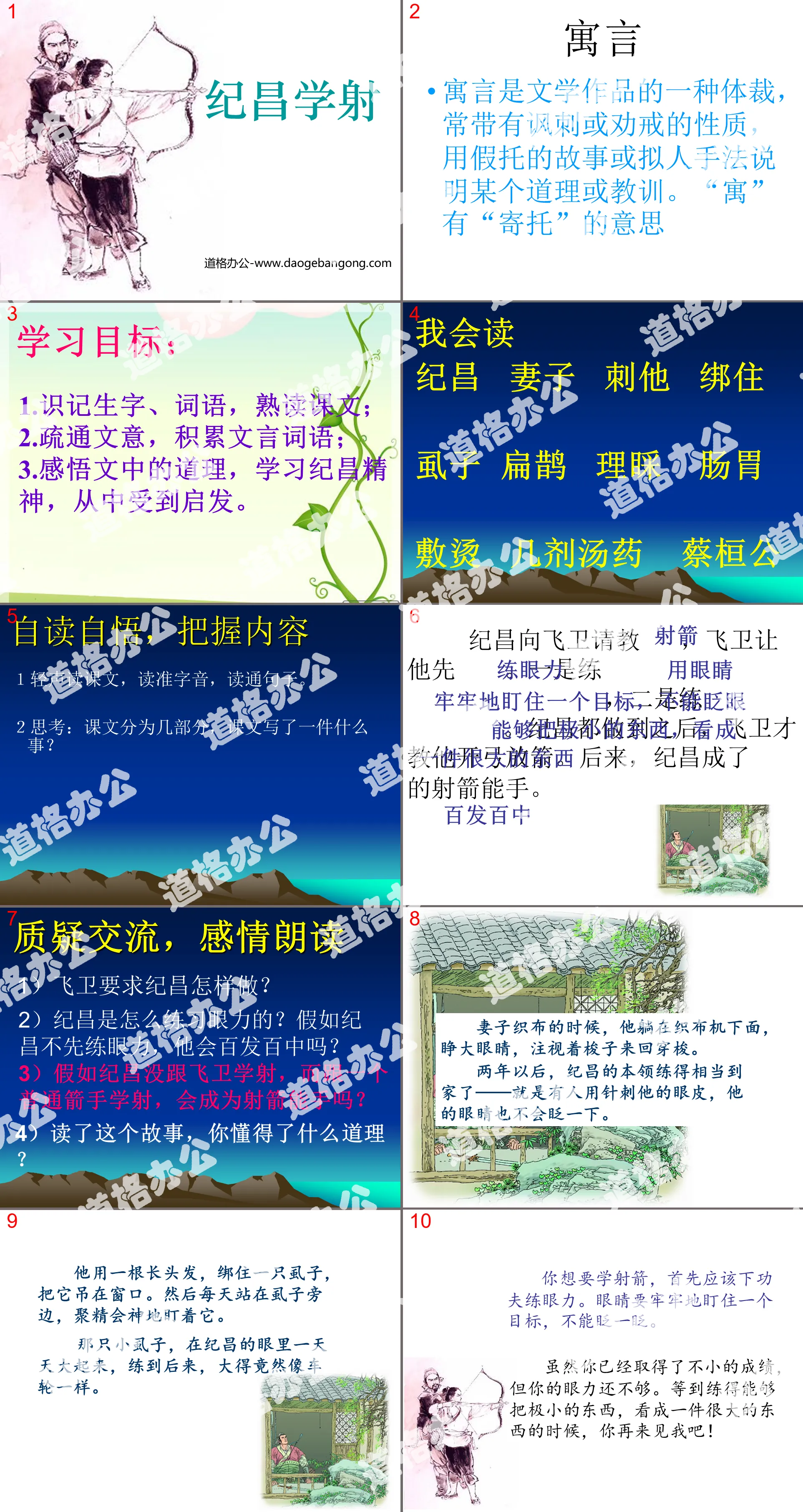 "Jichang Xueshe" PPT courseware