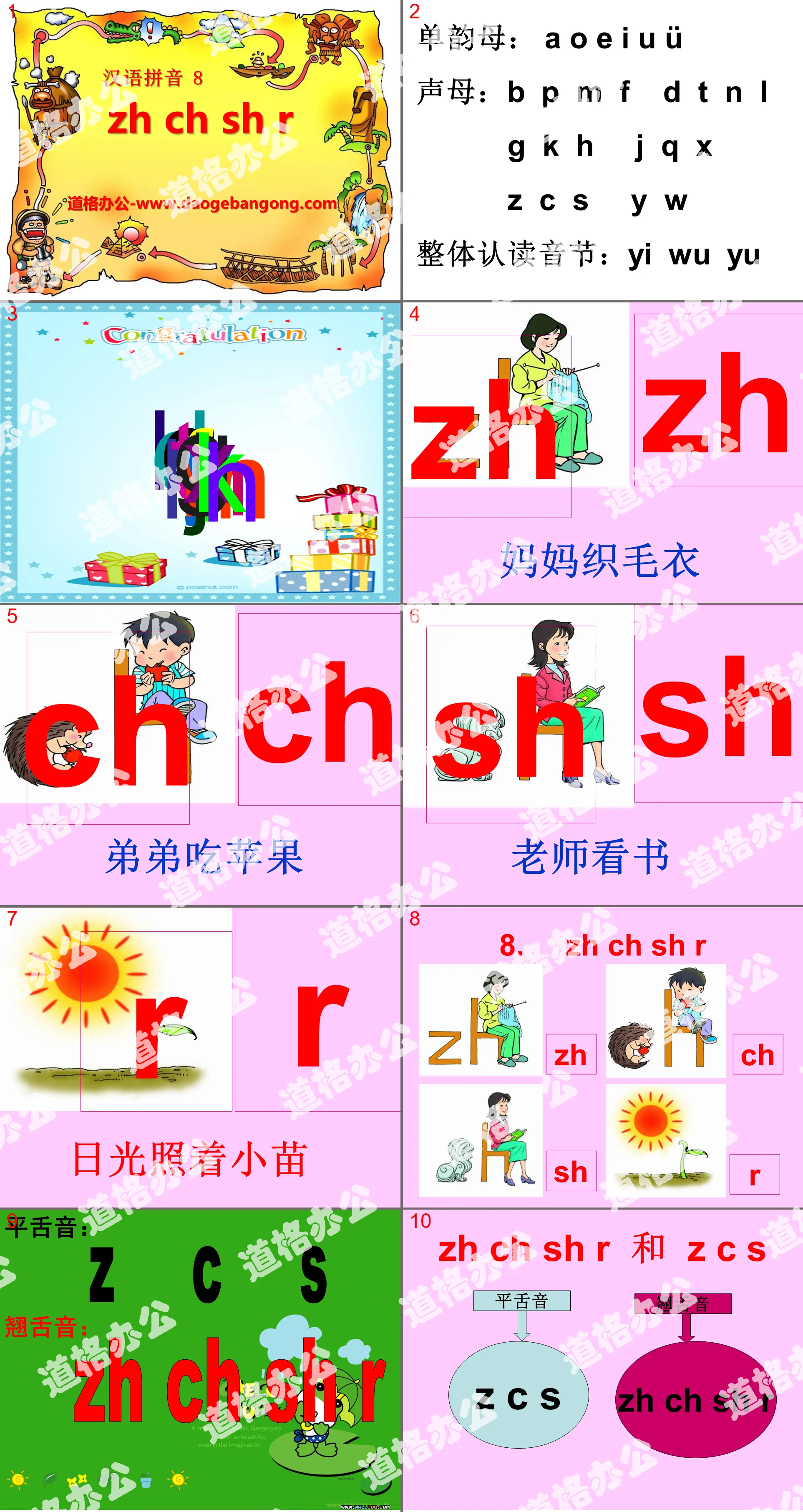 "zhchshr" PPT courseware 7