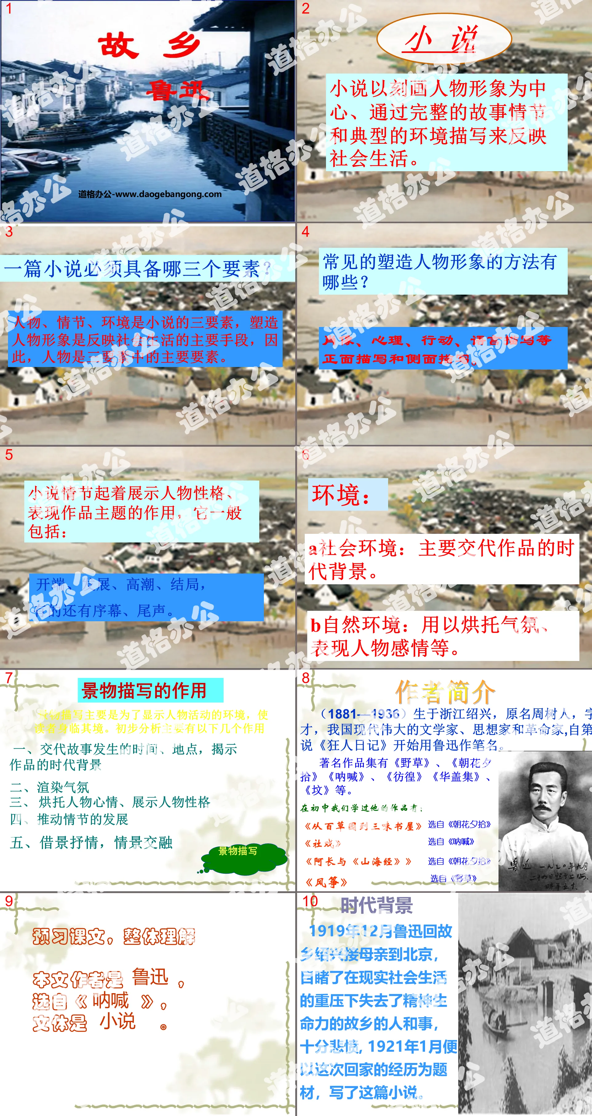 《故鄉》PPT課件4