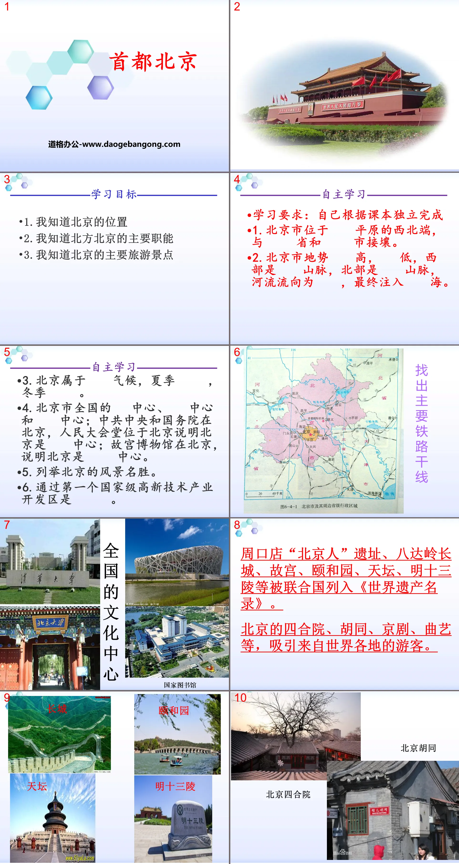 《首都北京》PPT