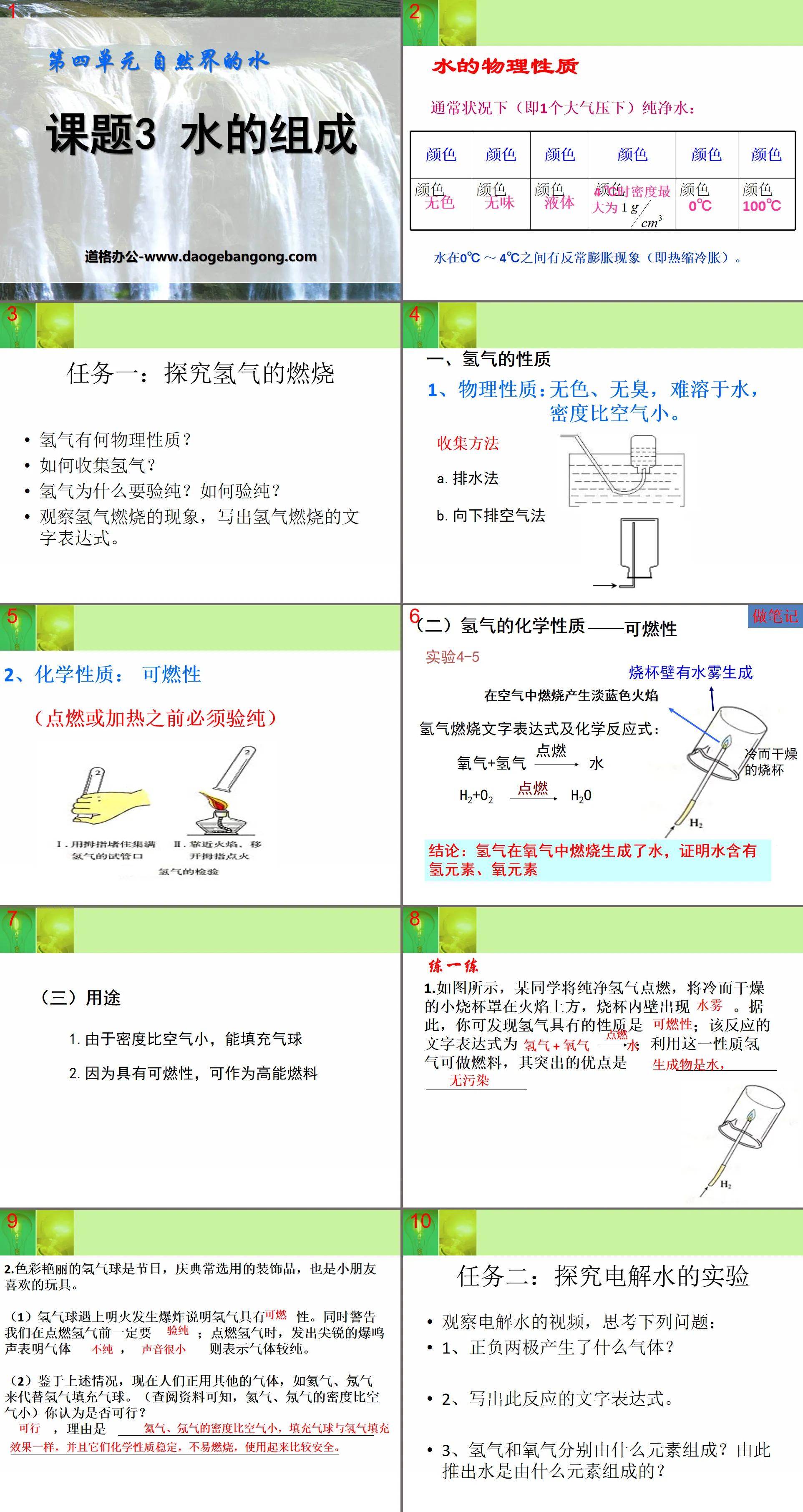 《水的组成》自然界的水PPT课件2
