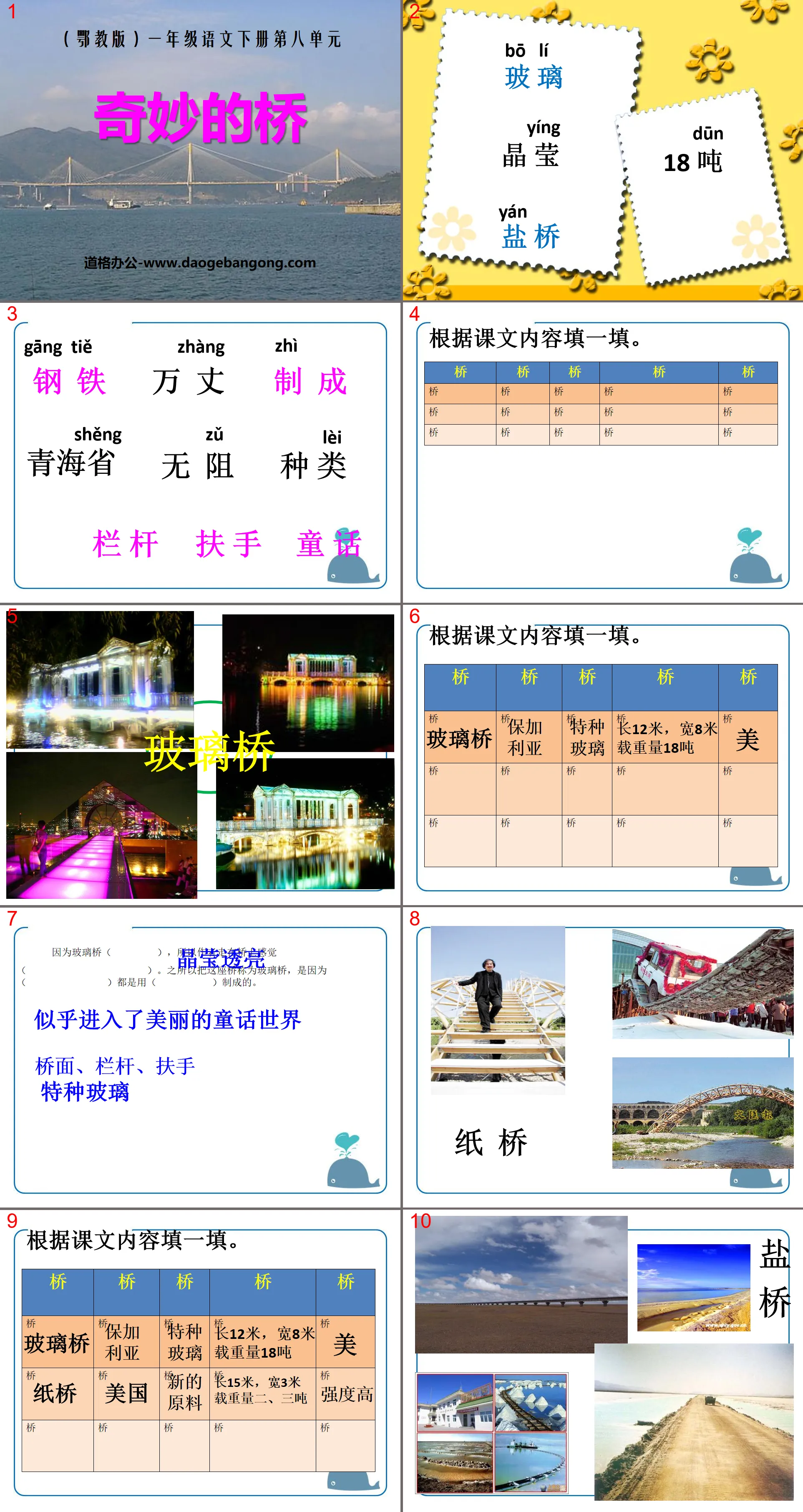 《奇妙的橋》PPT