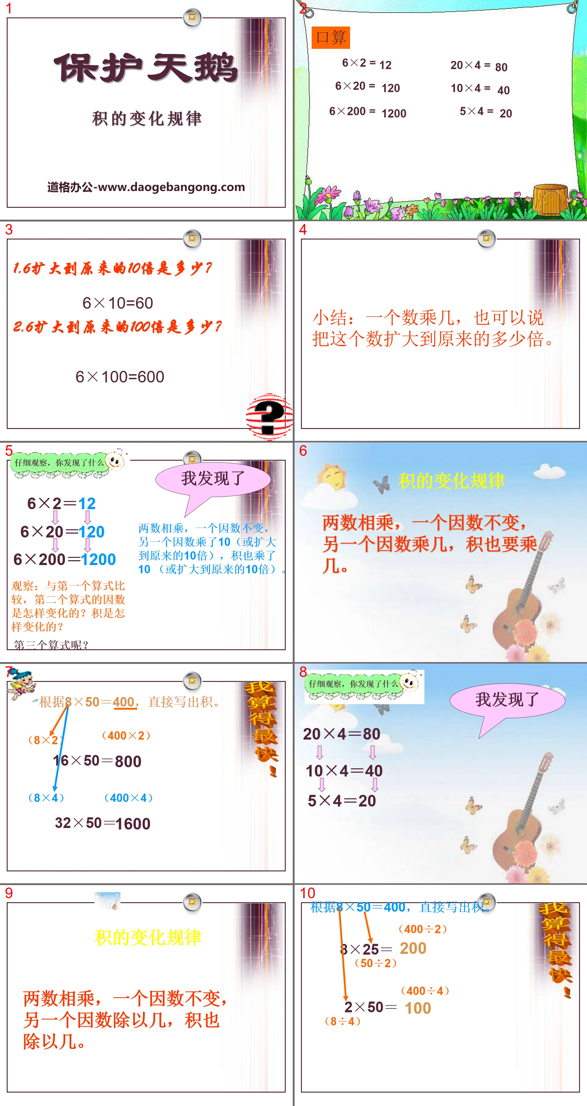 《保护天鹅》PPT课件10
