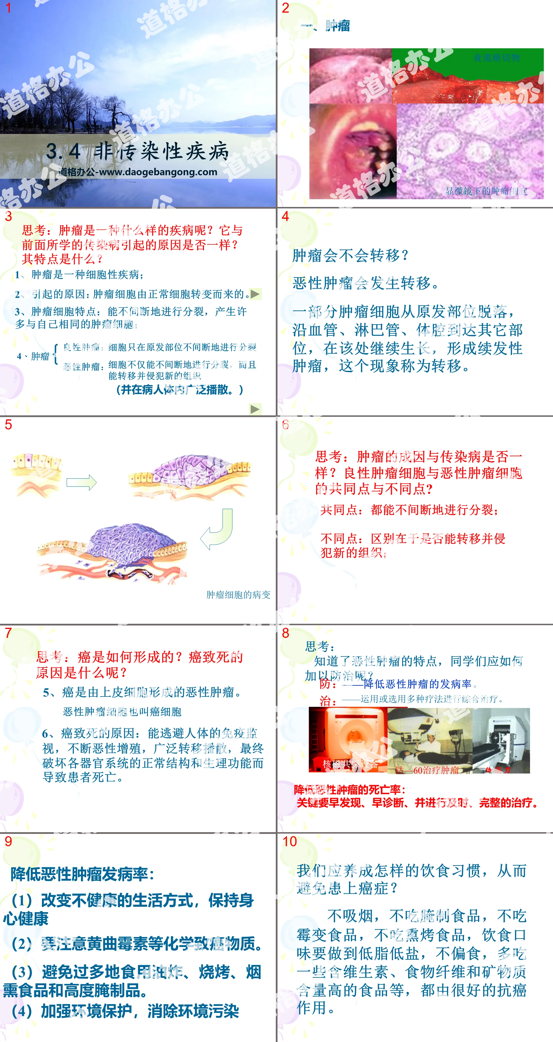 《非傳染性疾病》PPT