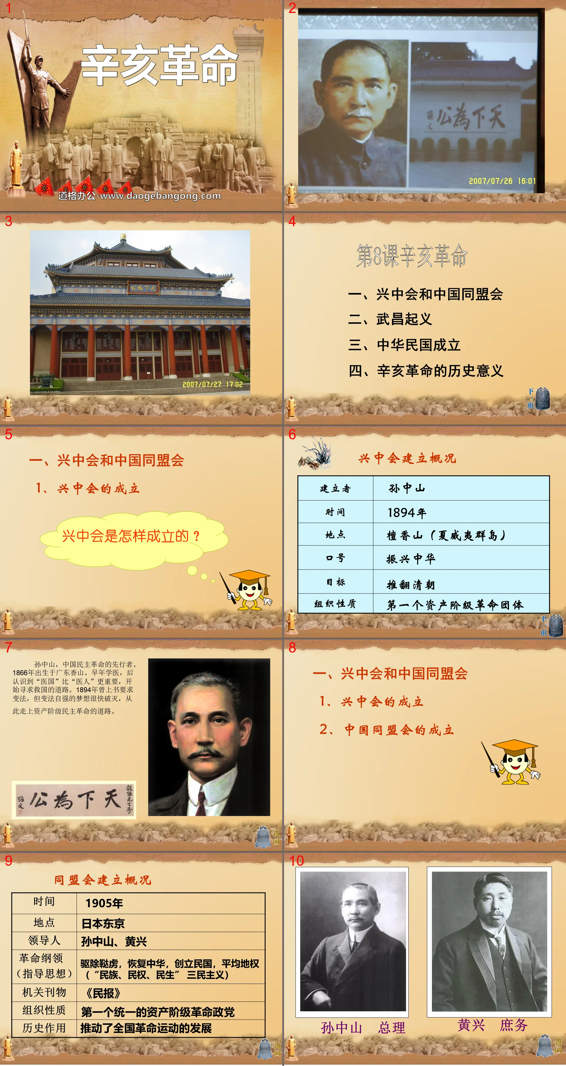 "Revolution of 1911" Exploration of Modernization PPT Courseware 5