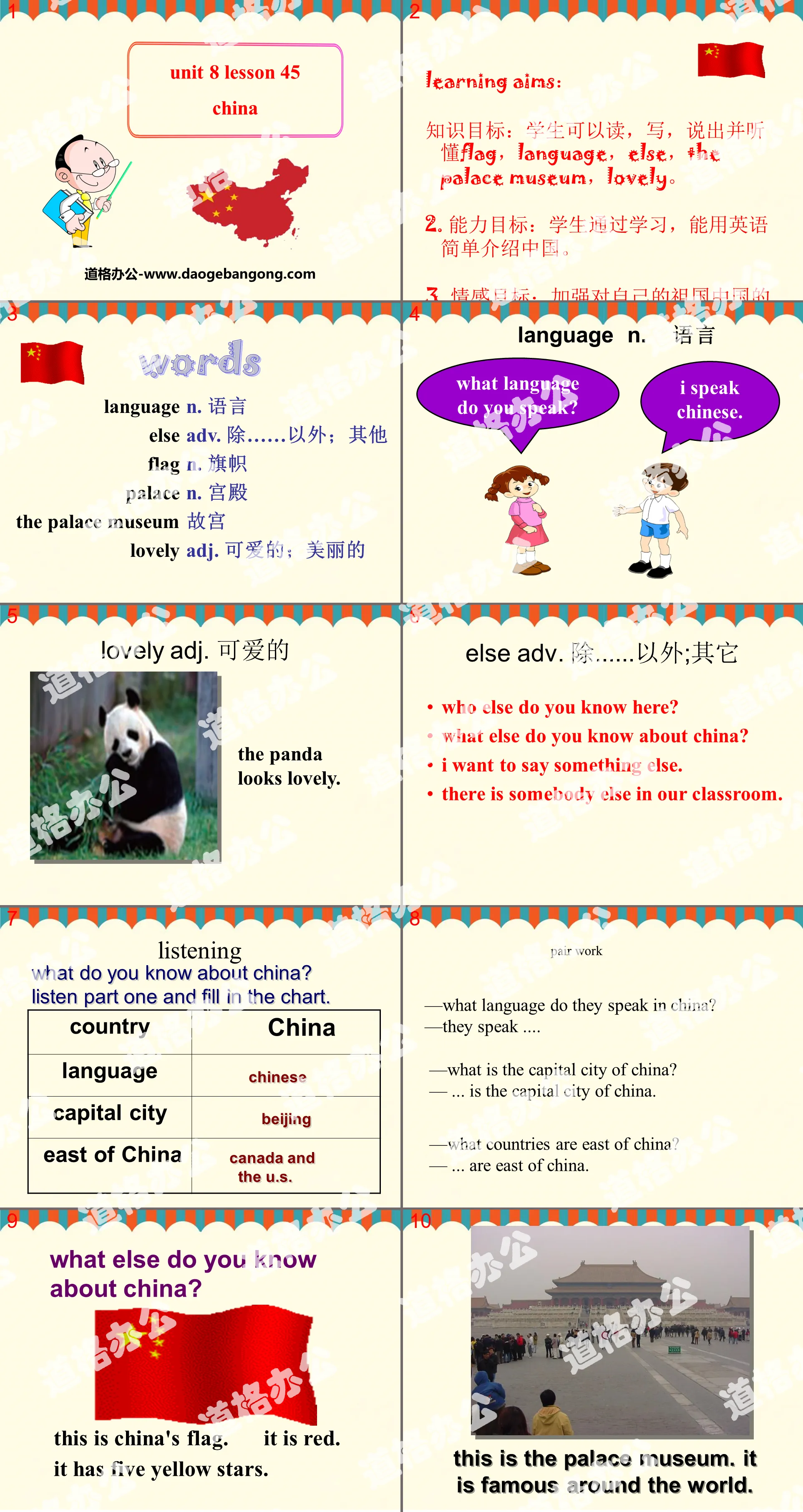 《China》Countries around the World PPT download