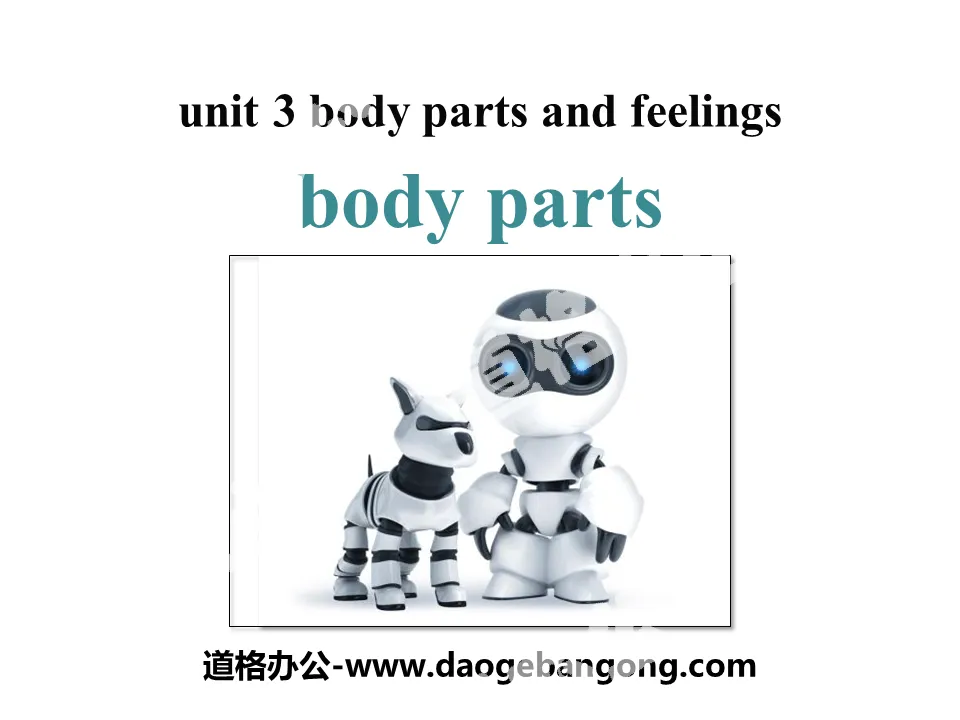 《Body Parts》Body Parts and Feelings PPT
