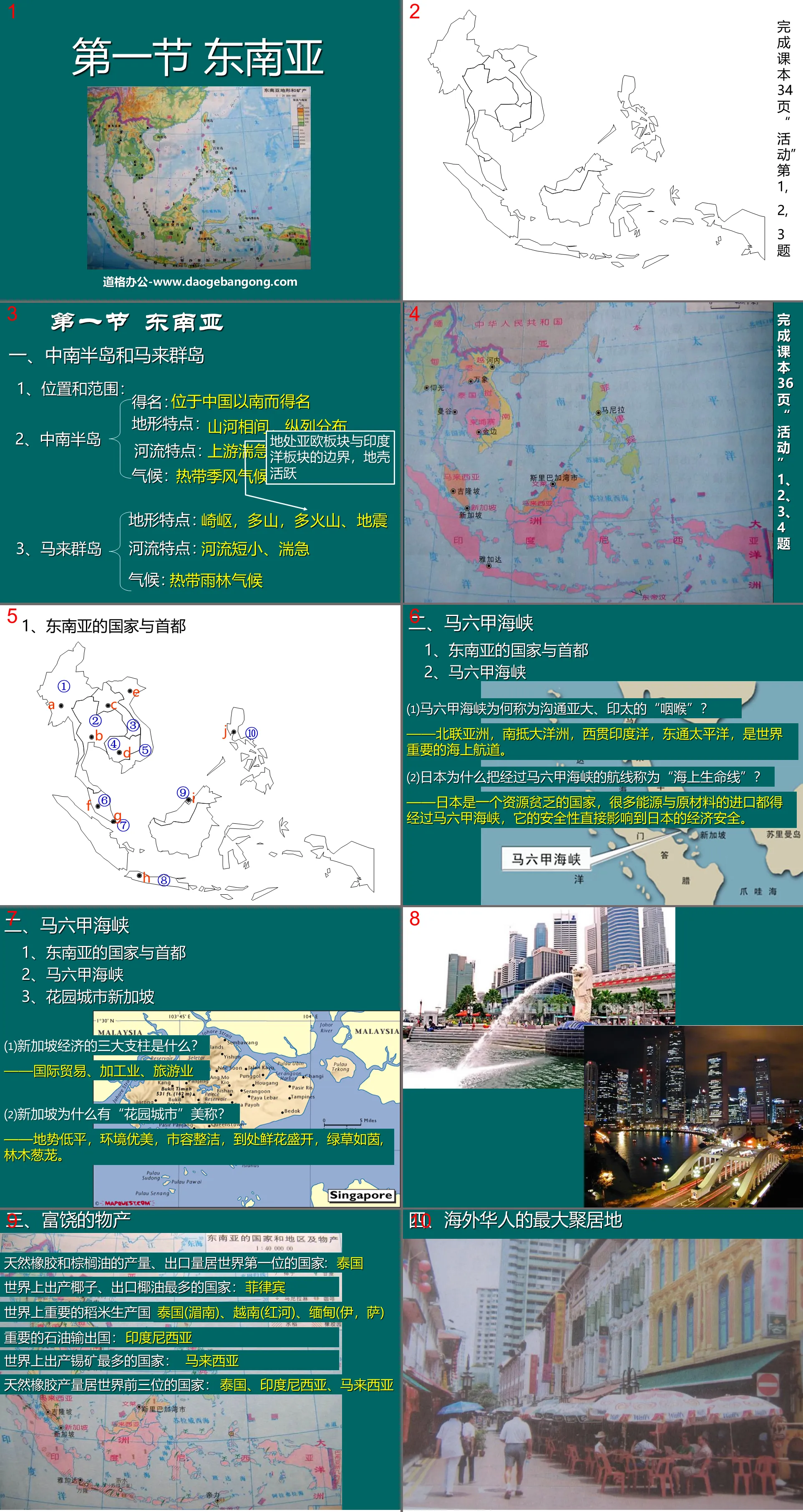 《东南亚》我们邻近的地区和国家PPT课件3