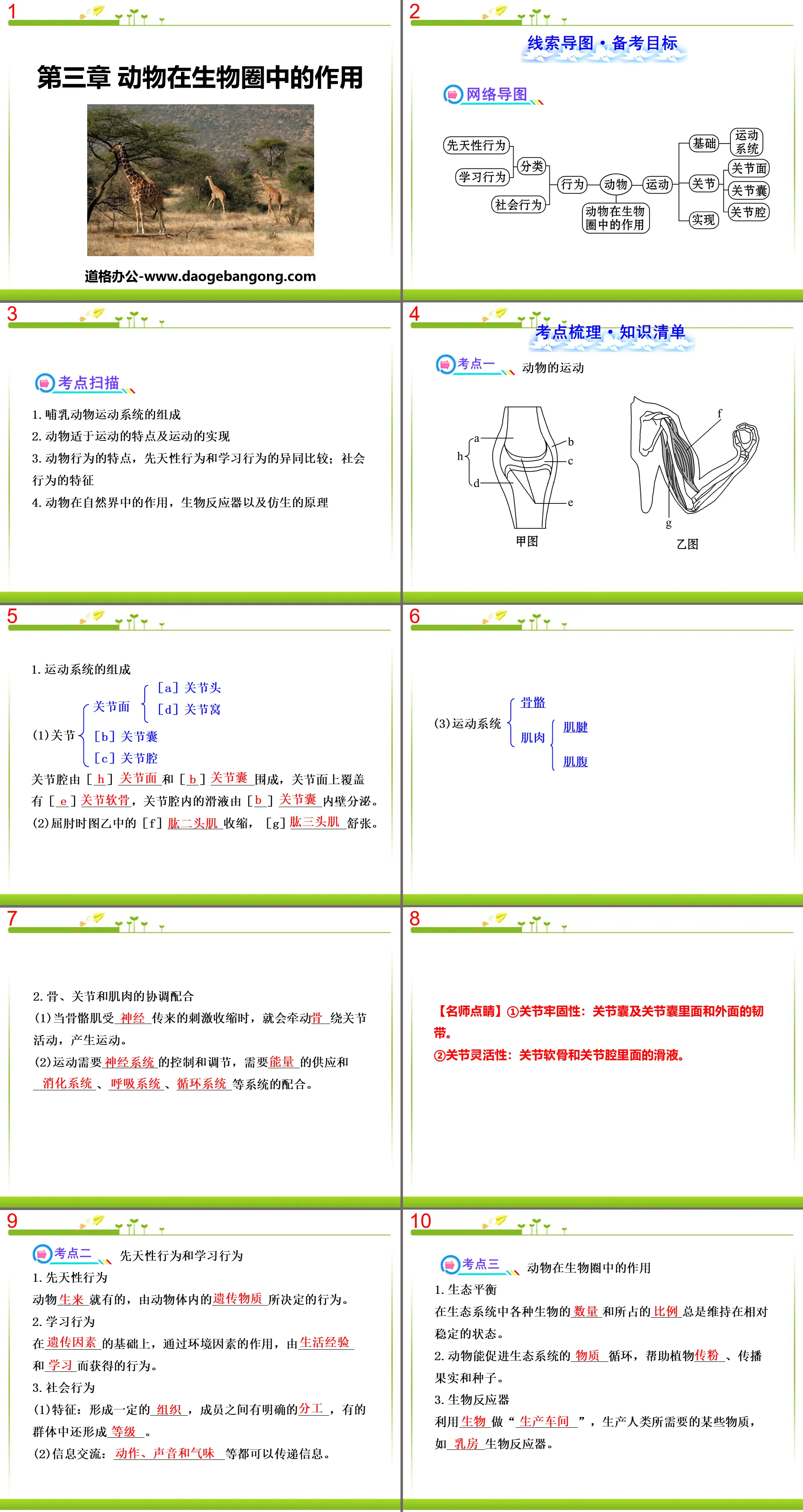 《动物在生物圈中的作用》PPT课件7
