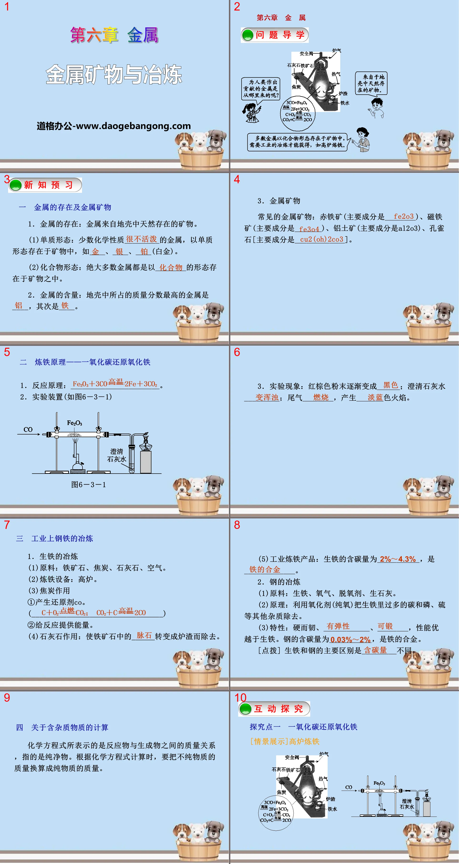 《金屬礦物與冶煉》金屬PPT課件2