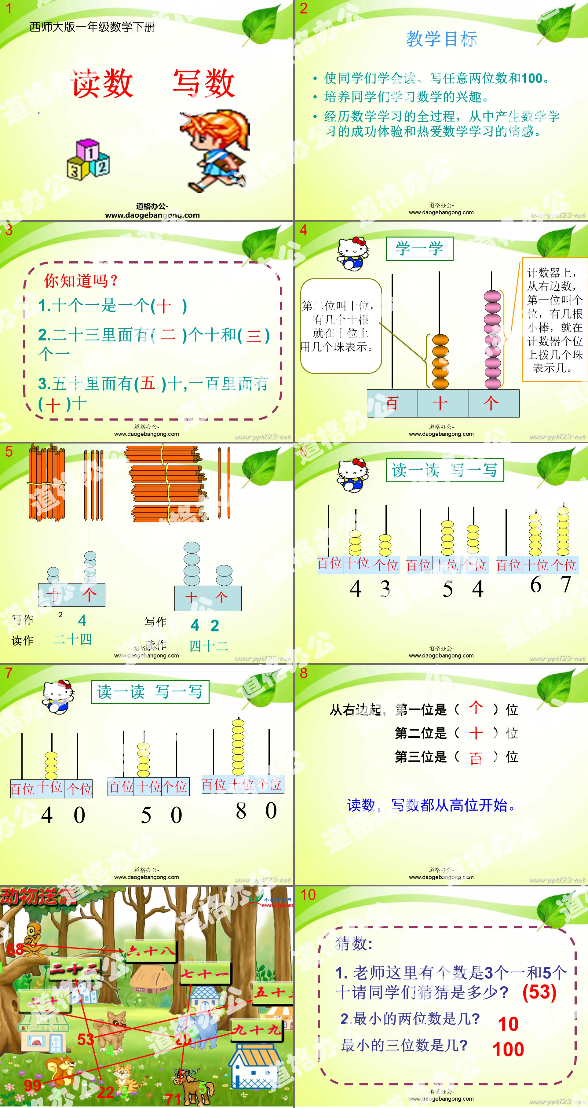 《讀數寫數》PPT課件