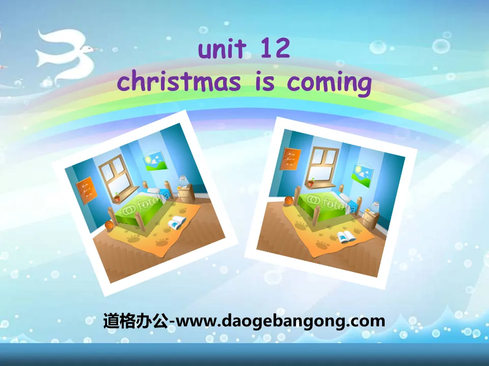 《Christmas is coming》PPT