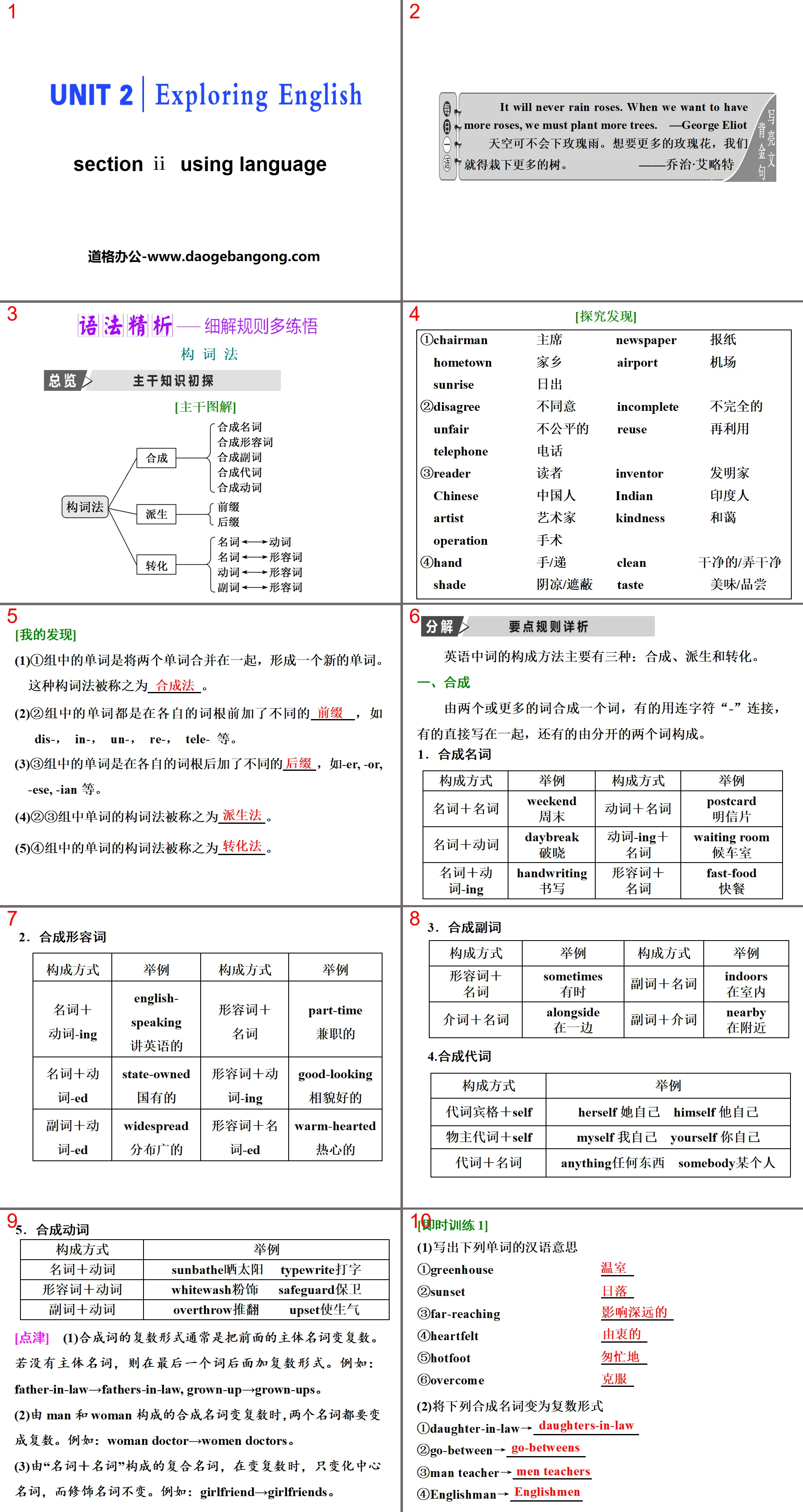 《Exploring English》Section ⅡPPT課件