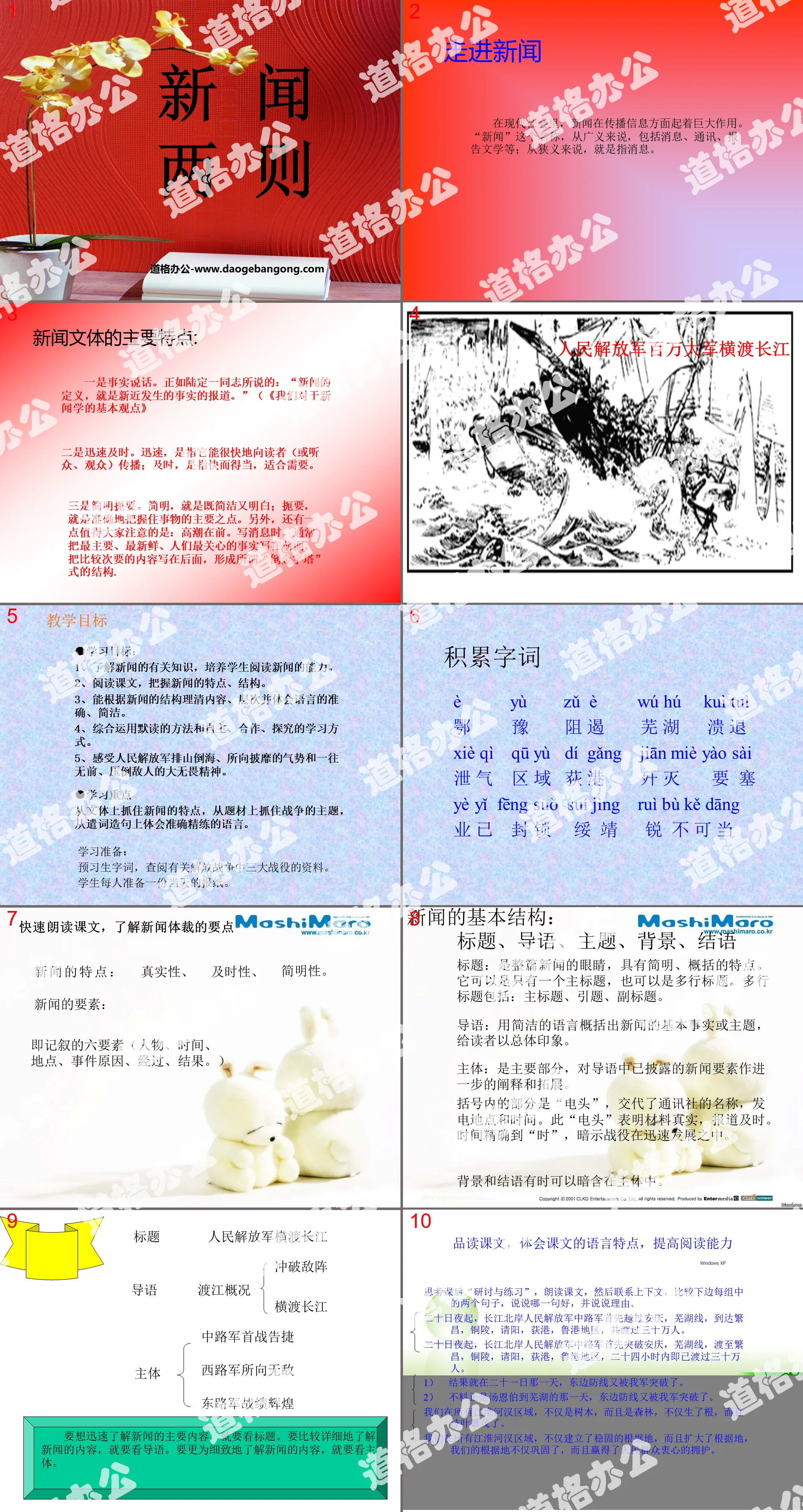 《新闻两则》PPT课件4
