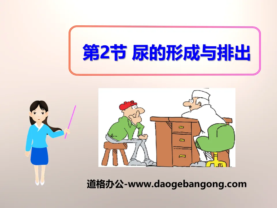 《尿的形成與排出》PPT