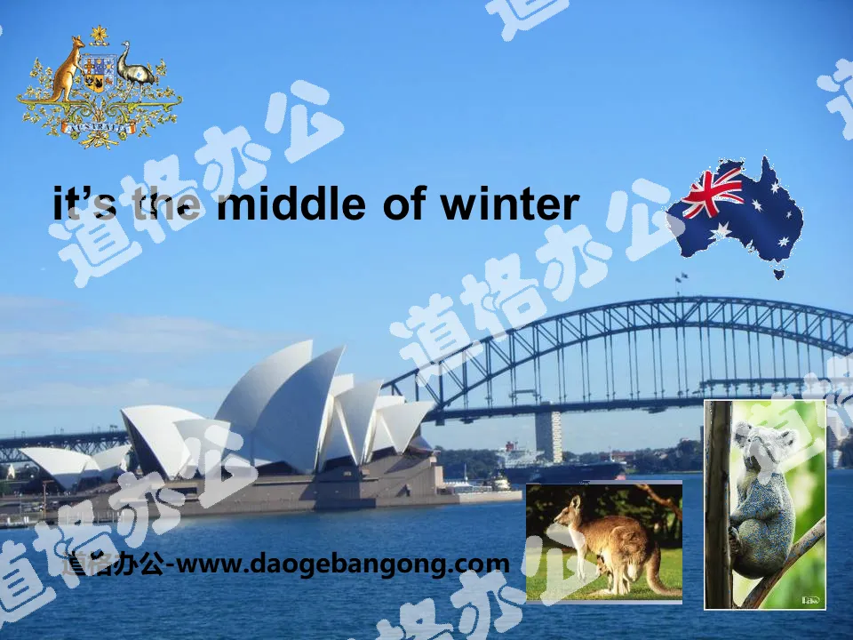 《It's the middle of winter》PPT