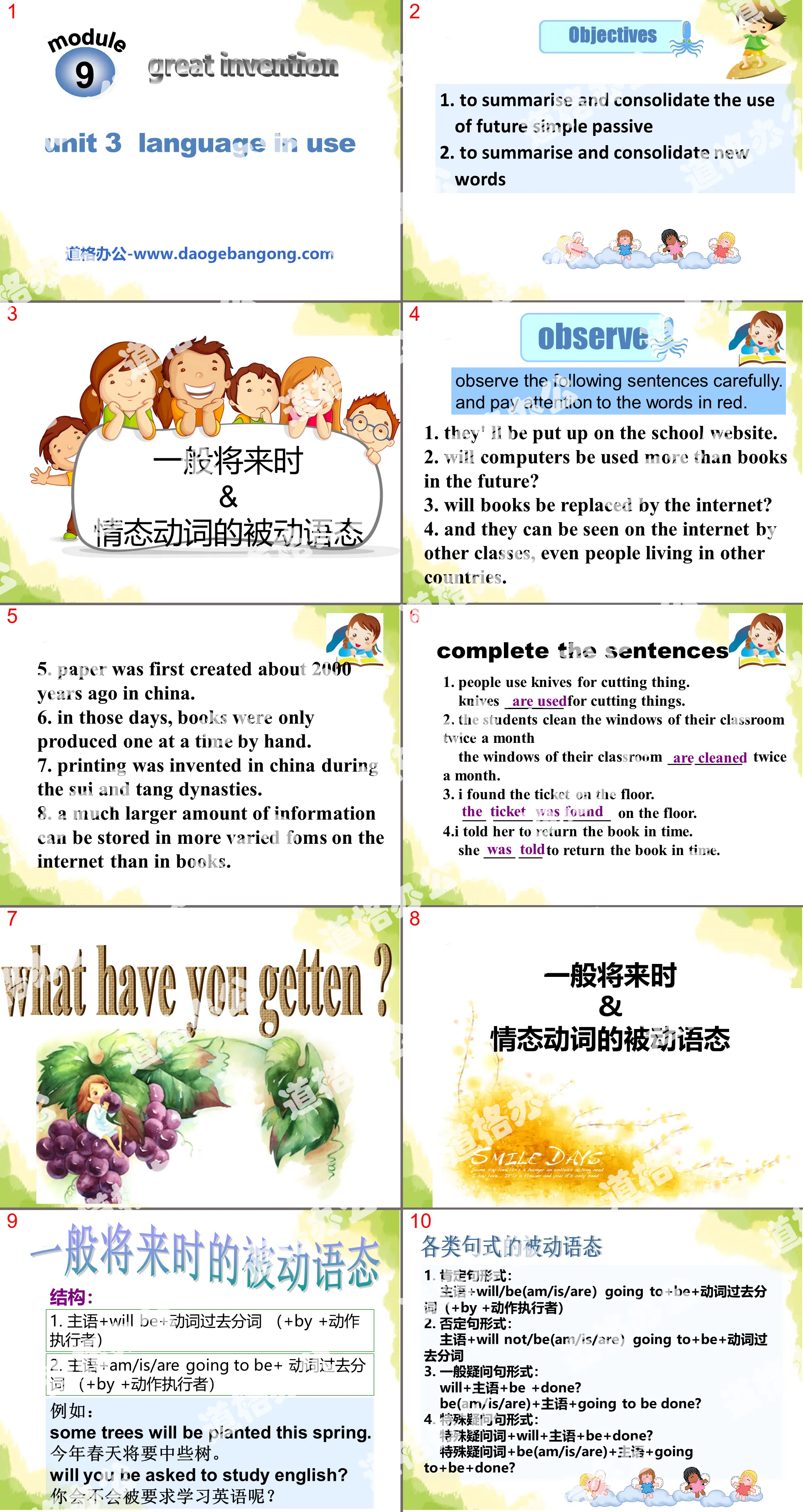 《Language in use》Great inventions PPT课件3

