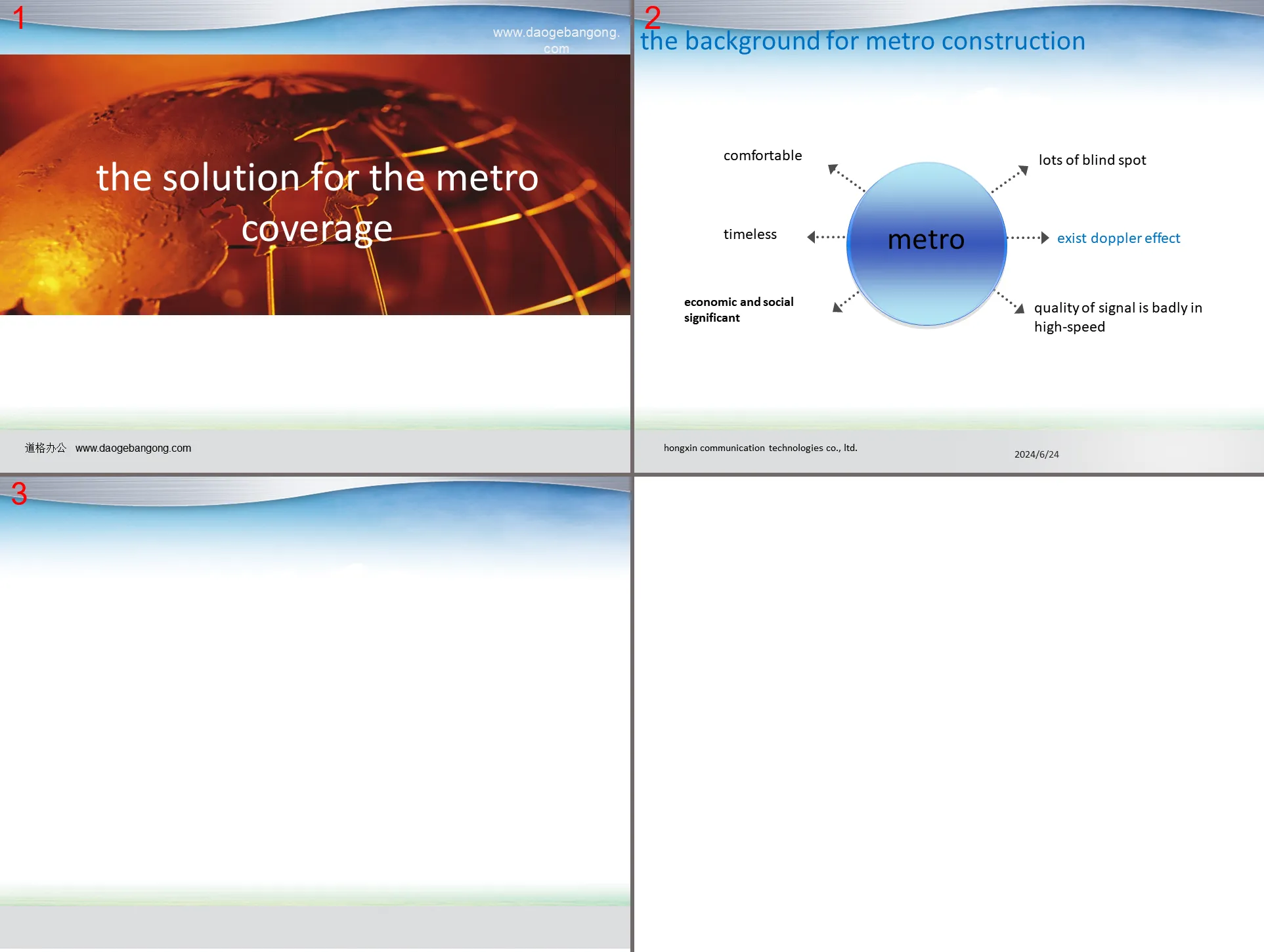 Téléchargement du modèle d'arrière-plan PPT Golden Earth