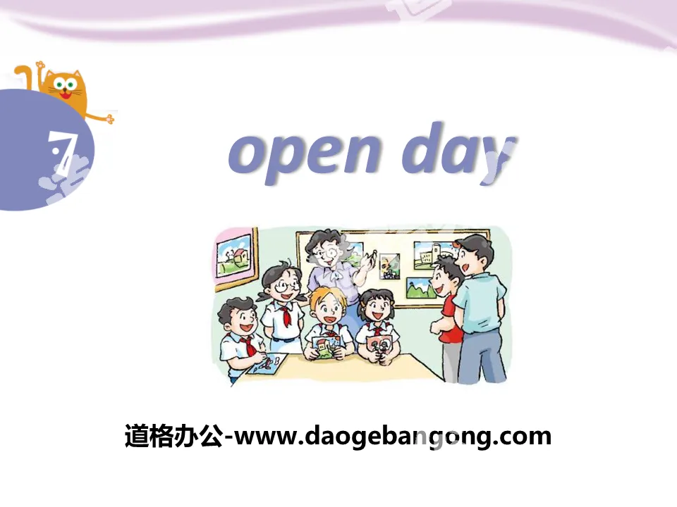 "Open day" PPT