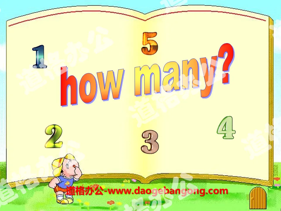 "How many?" PPT courseware 2