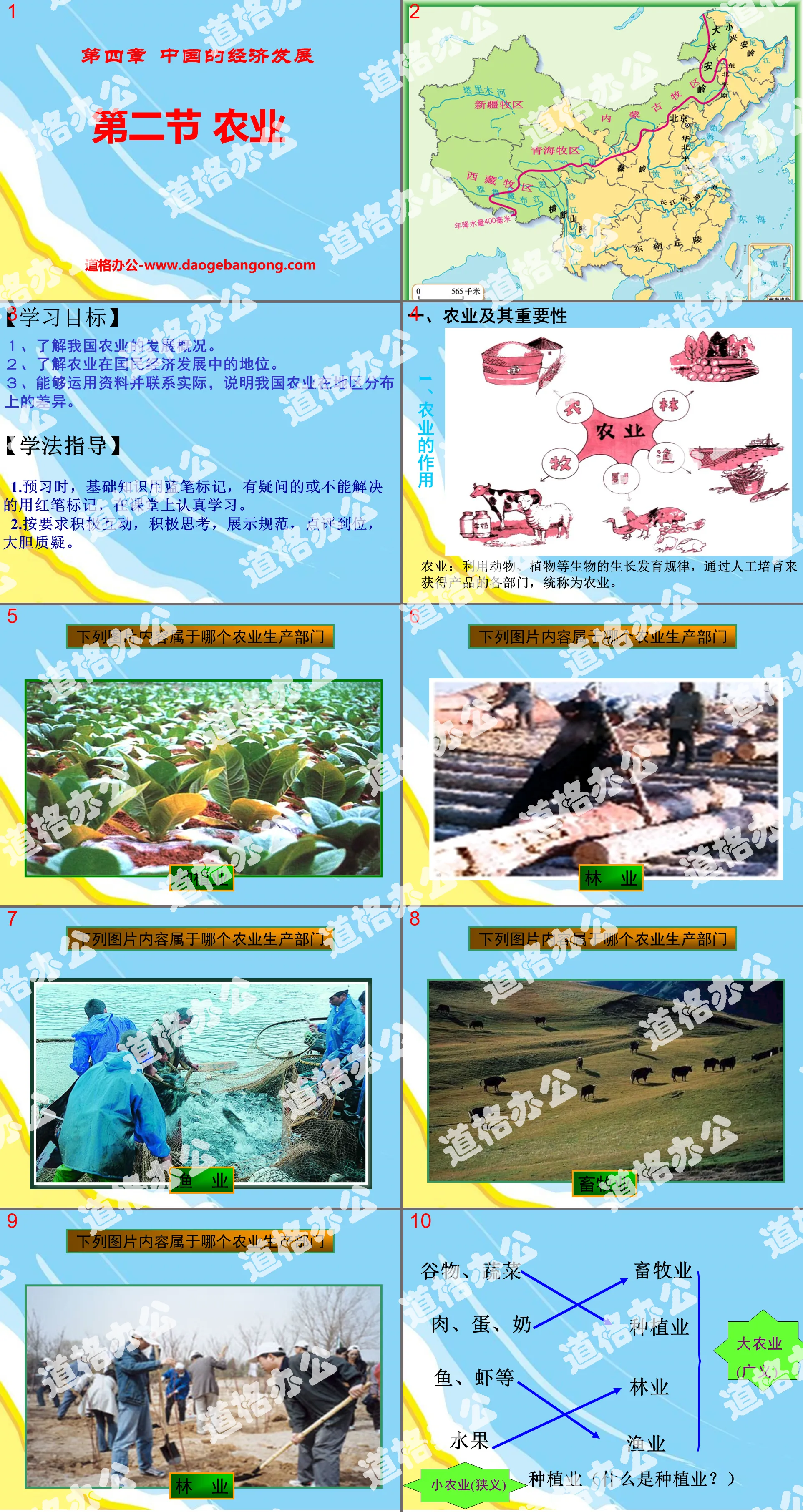 《农业》中国的经济发展PPT课件7
