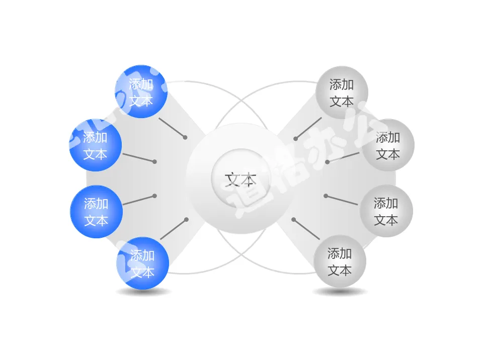 正反两方面多因素分析PPT素材