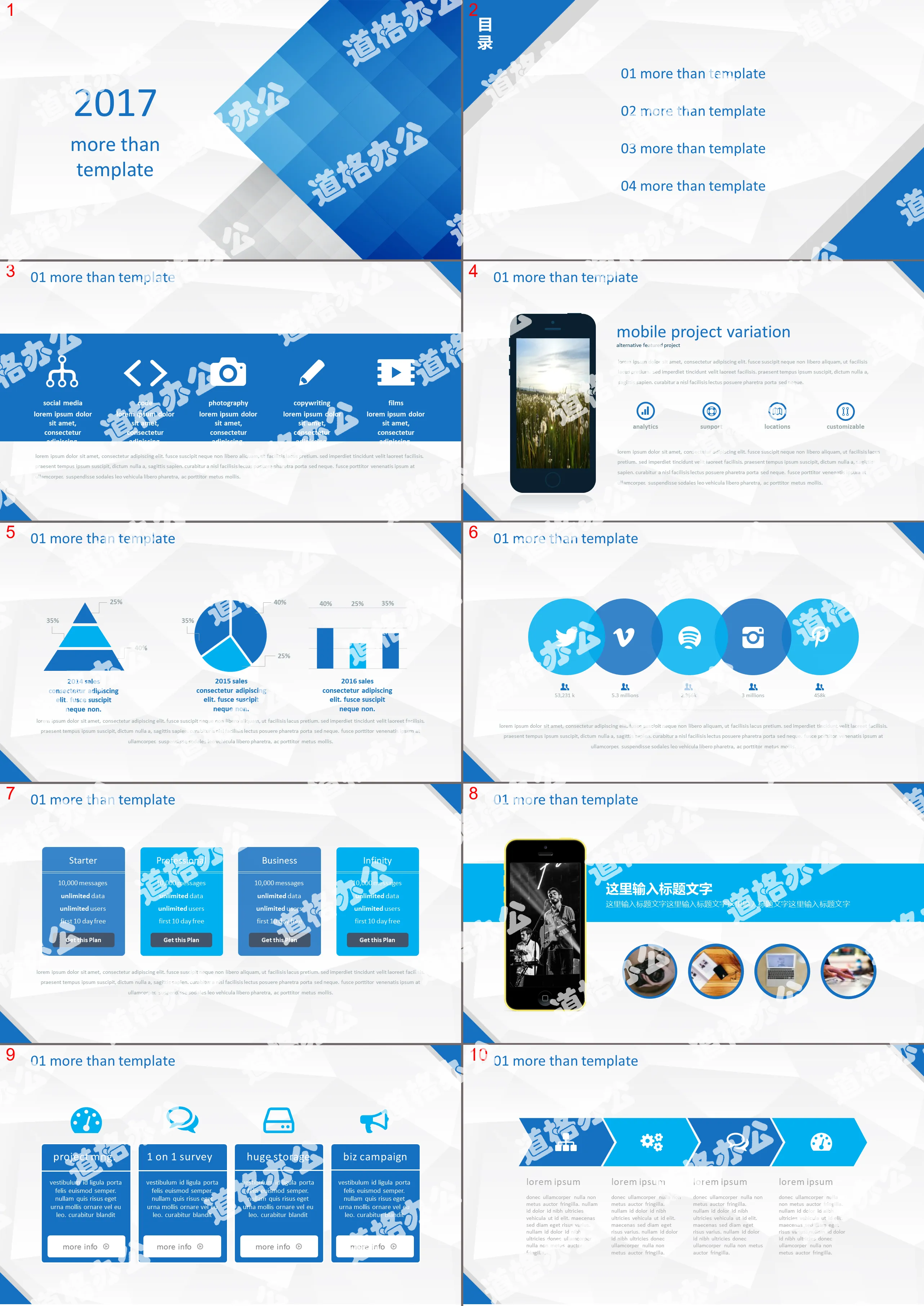 Super multi-purpose multi-purpose general purpose PPT template