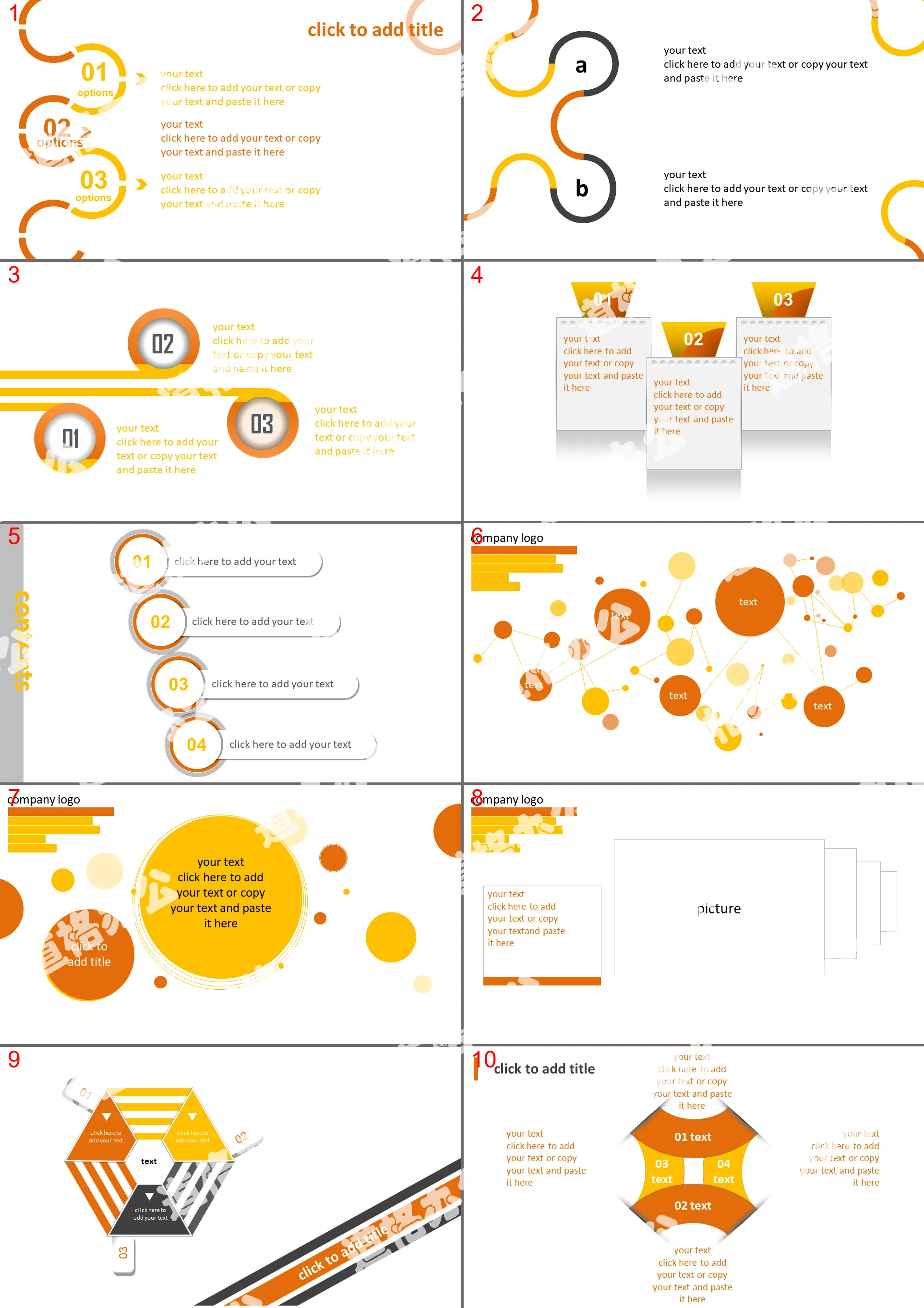 Diagramme PPT d'entreprise frais et grand écran de 31 pages