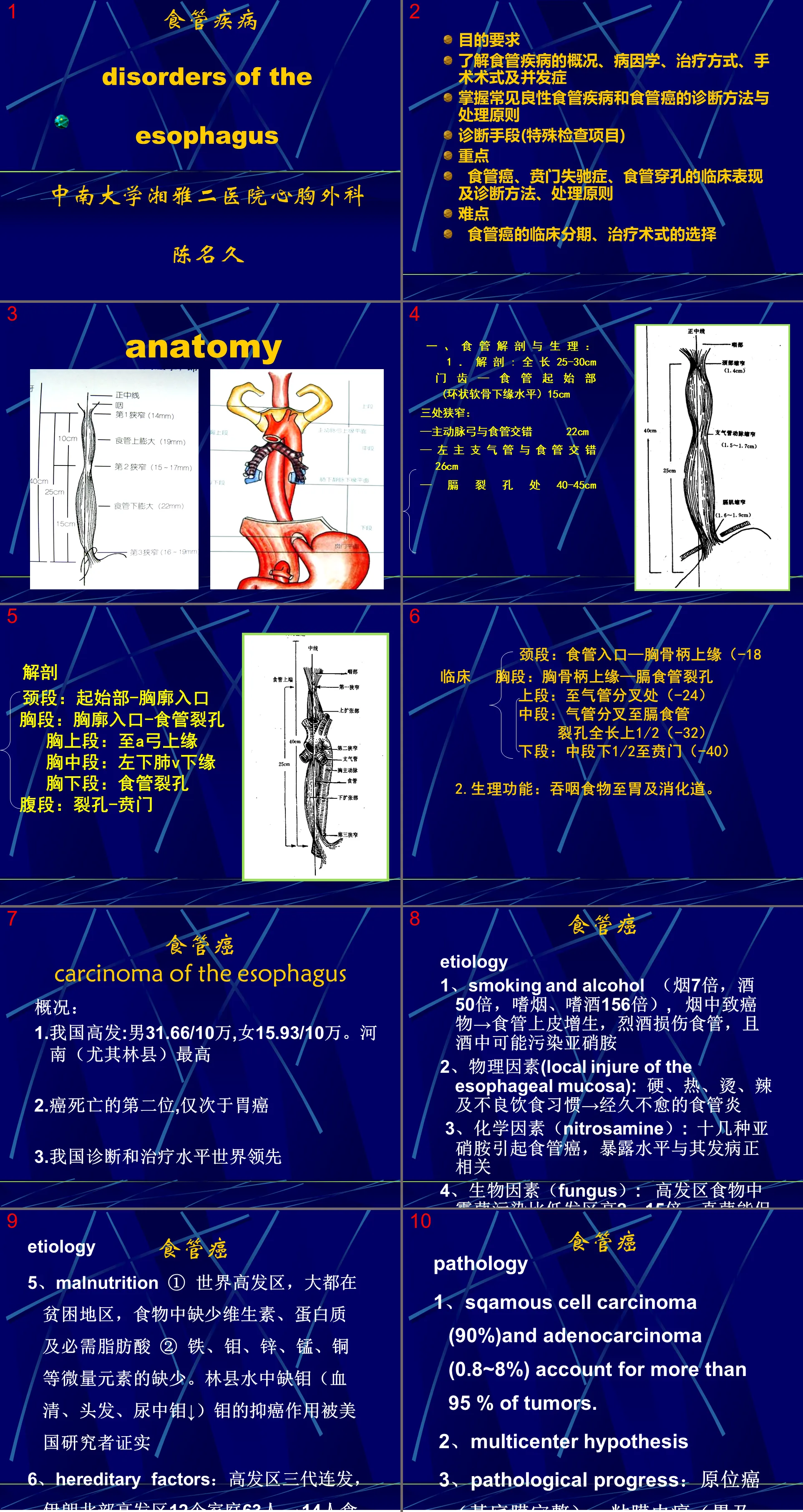 134消化内科食管疾病(临床系教案)