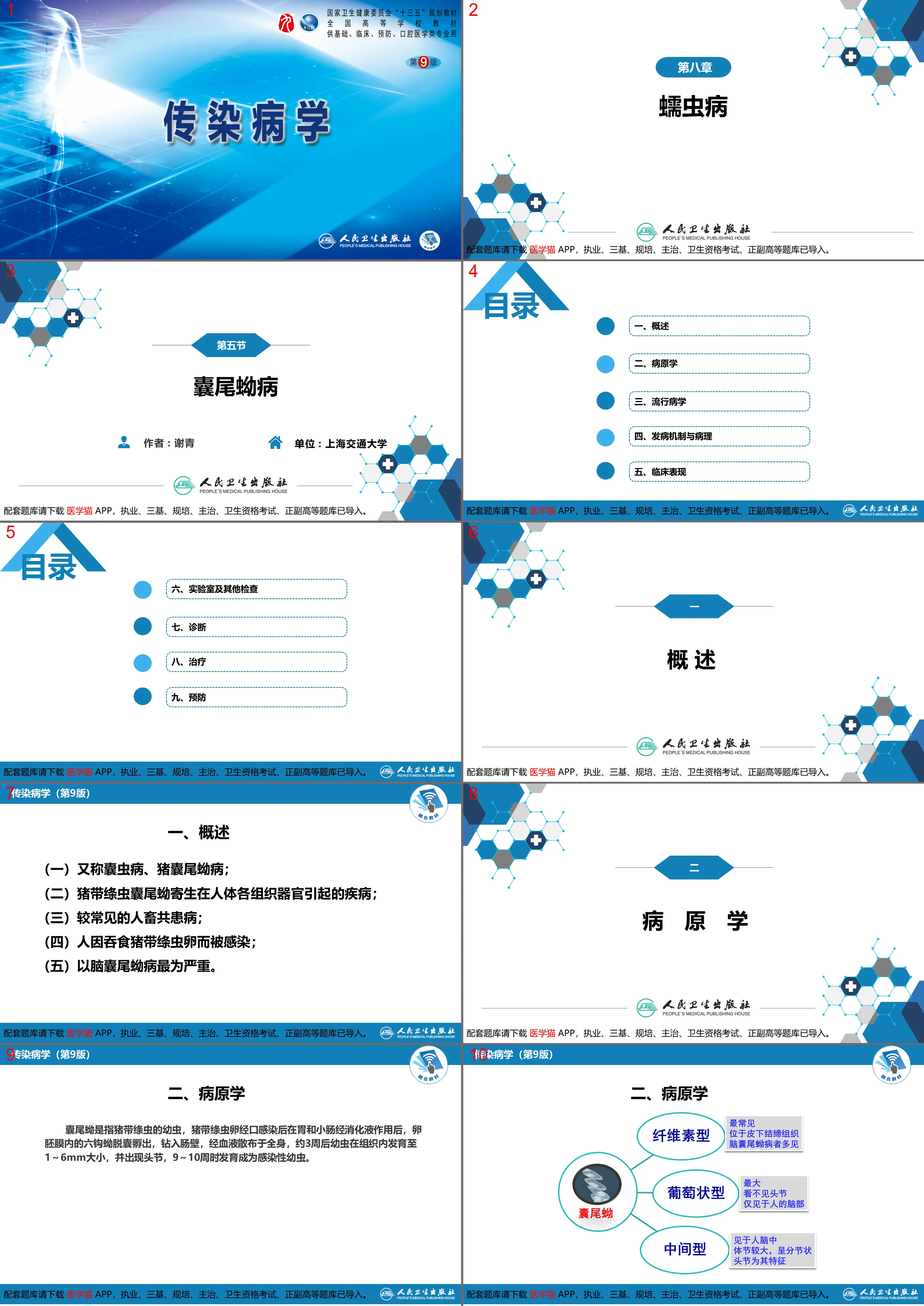 第八章 蠕蟲病 第五節 囊尾蚴病