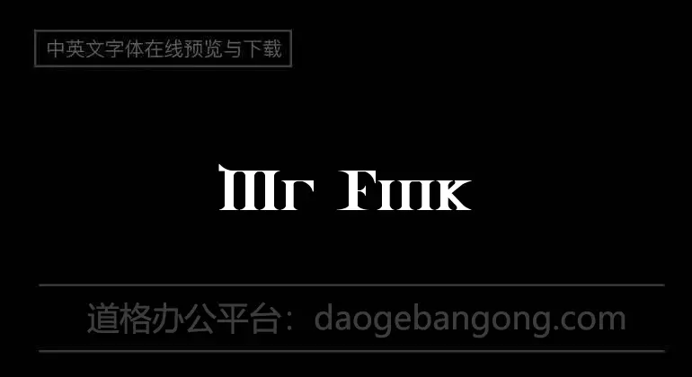 Mr Fink