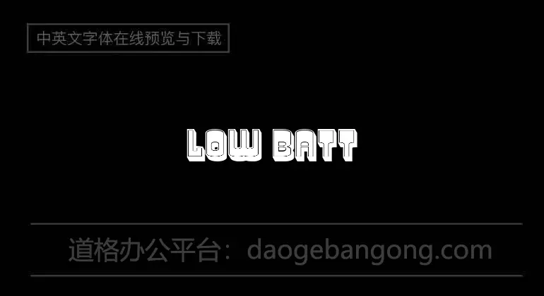 Low Batt