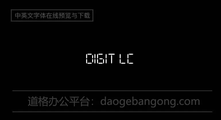 Digit LCD