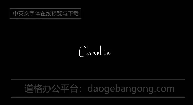 Charlie Bubble Simple