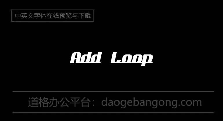 Add Loops