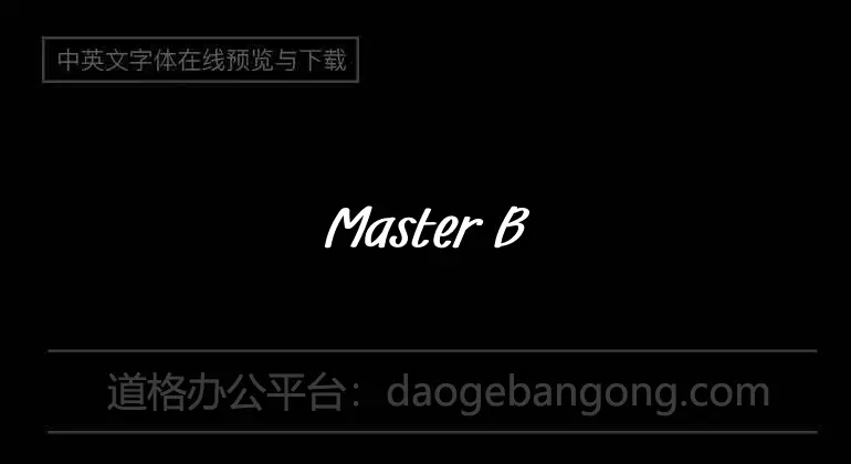 Master Black
