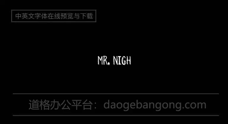 Mr. Night