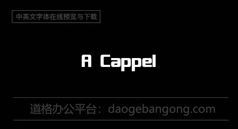 A Cappella