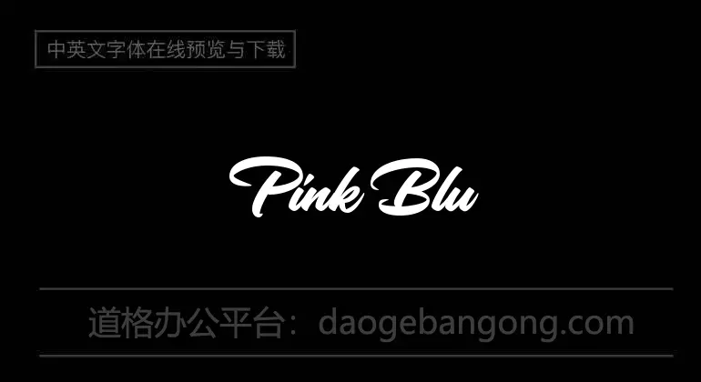 Pink Blue