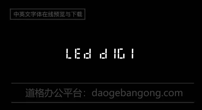 LED Digital 7