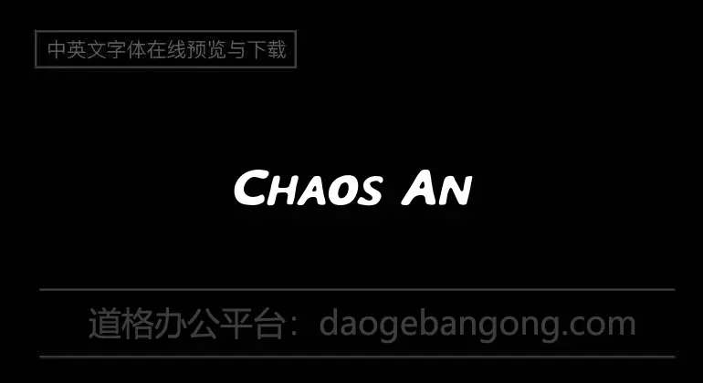 Chaos And Madness