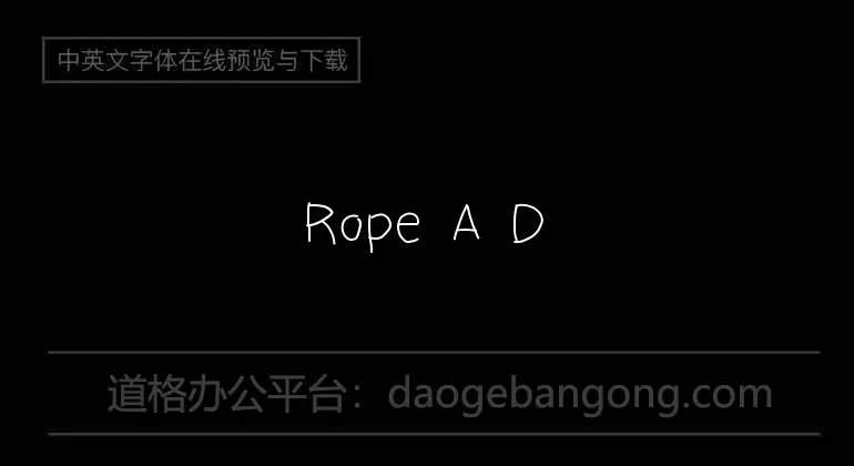 Rope A Dope