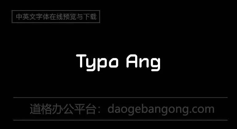 Typo Angular Rounded