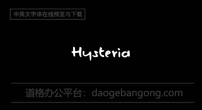 Hysteria Rollers Sans Serif